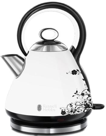 

Чайник Russell Hobbs 21963-70 2400 Вт белый рисунок 1.7 л металл