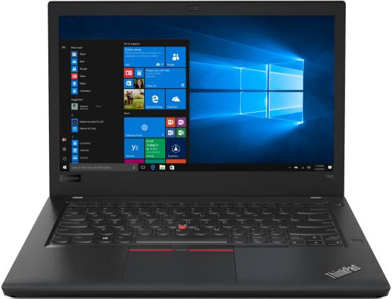 

Ноутбук Lenovo ThinkPad T480 14" 1920x1080 Intel Core i5-8250U 256 Gb 8Gb Intel UHD Graphics 620 черный Windows 10 Professional 20L50000RT