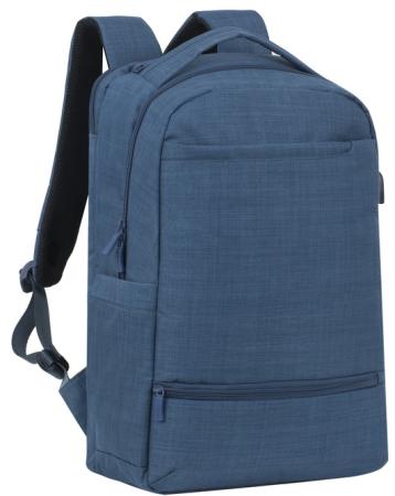 Рюкзак для ноутбука 17.3" Riva 8365 полиэстер синий