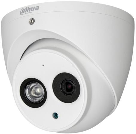 Видеокамера Dahua DH-HAC-HDW1100EMP-A-0360B-S3 CMOS 1/3" 3.6 мм 1280 x 720 RJ-45 LAN белый