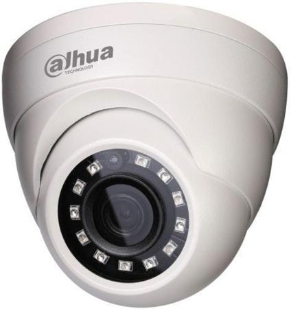 Видеокамера Dahua DH-HAC-HDW1200MP-0280B-S3 CMOS 1/2.7" 2.8 мм 1920 x 1080 RJ-45 LAN белый