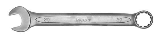 Ключ комбинированный KRAFT КТ 700520 (30 мм) хром-ванадиевая сталь (Cr-V)