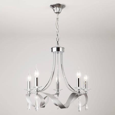 

Подвесная люстра Eurosvet Adelia 60064/5 хром
