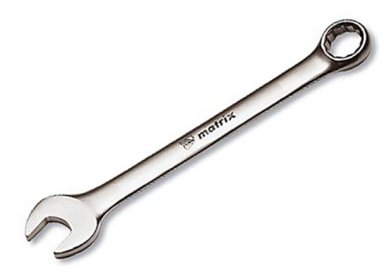 Ключ комбинированный MATRIX 15119 (24 мм)  crv матовый хром