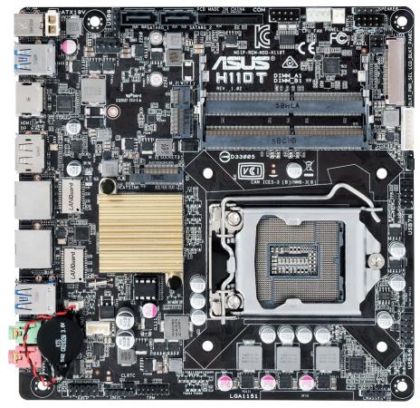 

Материнская плата ASUS H110T/CSM Socket 1151 H110 2xDDR4 2 mini-ITX Retail