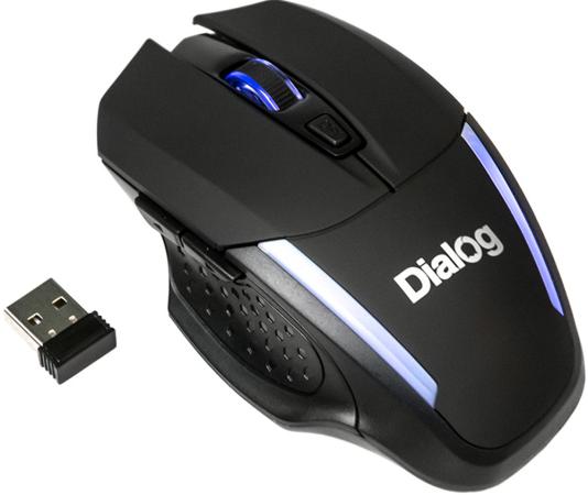 Мышь беспроводная Dialog MROK-10U чёрный USB + радиоканал