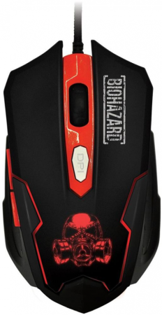 

Мышь проводная QUMO Biohazard SE M09 чёрный USB 20874