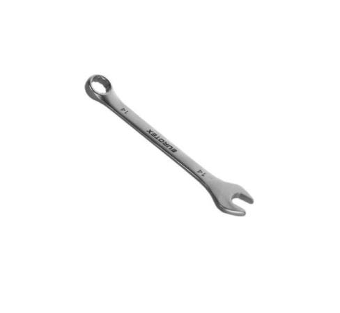 Ключ комбинированный EUROTEX 031605-014-014 (14 мм) CR-V матовая полировка