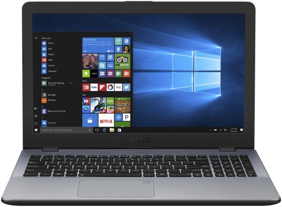 

Ноутбук ASUS VivoBook 15 X542UN-DM005T 15.6" 1920x1080 Intel Core i7-8550U 1 Tb 8Gb nVidia GeForce MX150 4096 Мб серый Windows 10 Home 90NB0G82-M02880