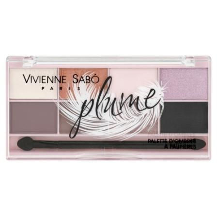 

Палетка теней для век 8 цветов/ Eyeshadow Palette 8 shades/ Palette dombres a paupieres 8 couleurs Plume тон/shade 02