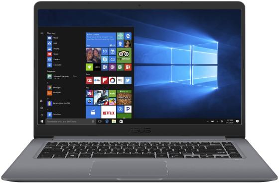 

Ноутбук ASUS VivoBook S15 S510UN-BQ162T 15.6" 1920x1080 Intel Core i5-8250U 1 Tb 8Gb nVidia GeForce MX150 2048 Мб серый Windows 10 Home 90NB0GS5-M02160