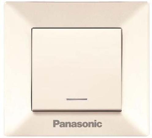 

Выключатель PANASONIC WMTC0010-2BG-RES Arkedia 2кл свет крем