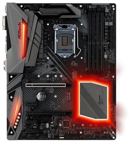 

Материнская плата ASRock B360 GAMING K4 Socket 1151 v2 B360 4xDDR4 2xPCI-E 16x 4xPCI-E 1x 6 ATX Retail