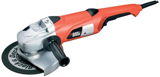 

УШМ (болгарка) BLACK & DECKER KG2000K-QS 2000Вт 230мм блокировка шпинделя плавный пуск