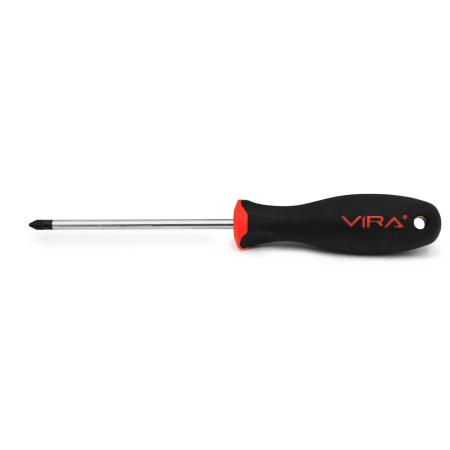 Отвертка VIRA 391104 pz1x100мм CrV эргономичная двухкомпонентная ручка