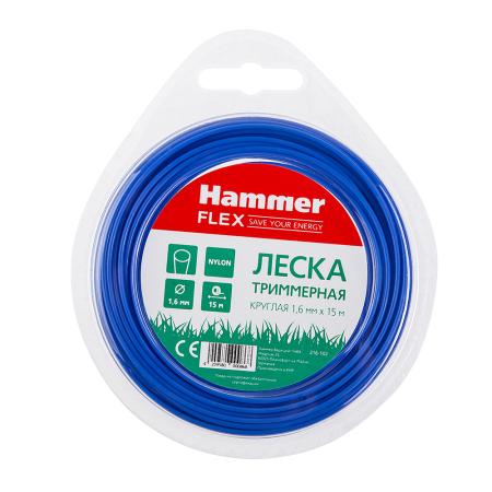 

Леска триммерная Hammer Flex 216-102 1.6мм*15м круглая