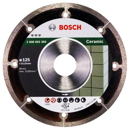 

Диск алм. BOSCH Best for Ceramic Extraclean 125x22 корона (сплошной) (2.608.602.369) 125 Х 22 корон