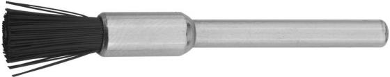 Кордщетка ЗУБР 35929  нейлоновая кистевая на шпильке d5.0x3.2мм L43.0мм 1шт.