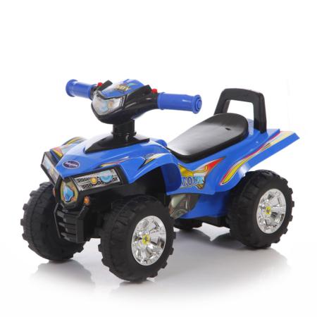 

Каталка-квадроцикл Baby Care Super ATV пластик от 1 года на колесах синий