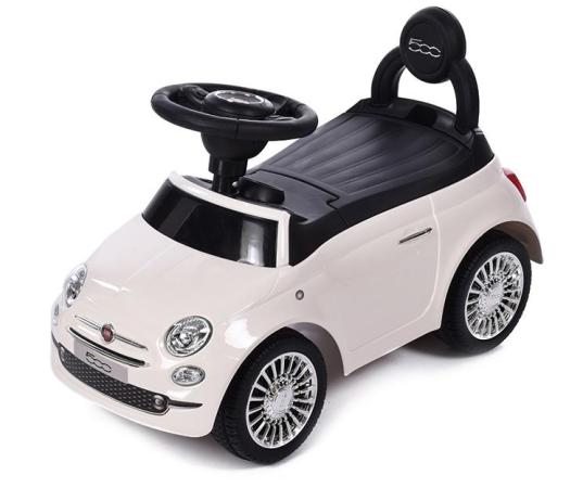 

Каталка-машинка Baby Care Fiat 500 пластик от 1 года на колесах белый