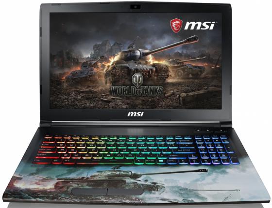 

Ноутбук MSI GP62 8RD-052XRU World of Tanks Edition 15.6" 1920x1080 Intel Core i7-8750H 1 Tb 8Gb Bluetooth 5.0 nVidia GeForce GTX 1050Ti 4096 Мб черный DOS 9S7-16JF52-052