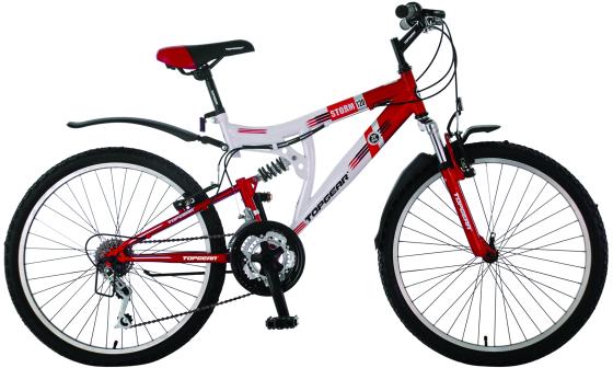 Велосипед двухколёсный Top Gear ВН24059Н 16,5" бело-красный ВН24059Н