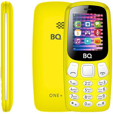 Мобильный телефон BQ 1845 One+ жёлтый 1.77" 64 Мб