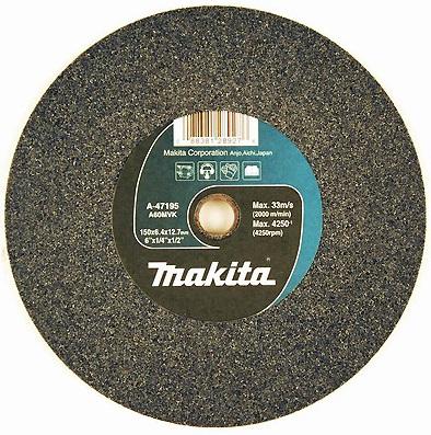 Круг шлифовальный MAKITA A-47195 круг шлифовальный ф150x6.4x12.7мм к60