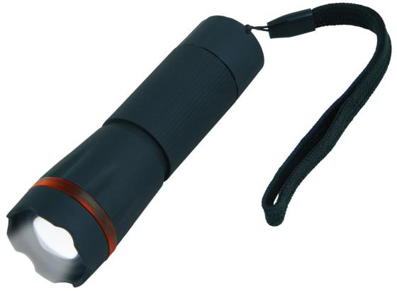 Ручной светодиодный фонарь Uniel (07594) от батареек 105х32 60 лм S-LD037-С Black