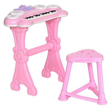 Музыкальный детский центр  "Пианино" розовый HS0356831