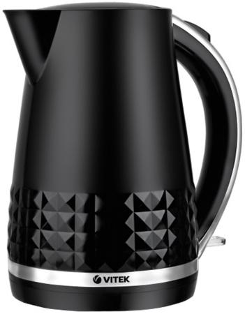 Чайник Vitek VT-7054 BK 2150 Вт чёрный серебристый 1.7 л пластик