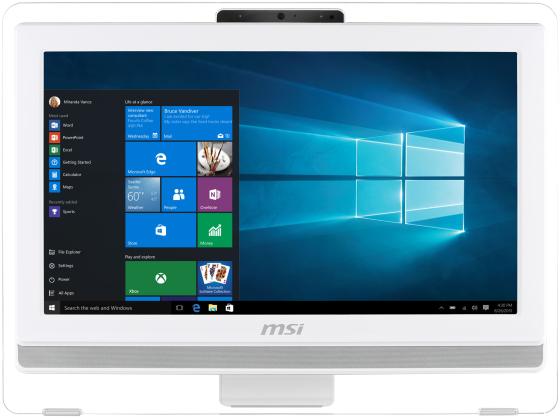 

Моноблок MSI Pro 20ET 7M-021RU Core i3-7100 (3.9) / 4GB / 1TB / 19.5" HD+ Touch / Int: Intel HD620 / DVD-RW / WiFi / Cam / KB+M / DOS (White)