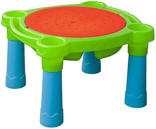 Стол- Песок-Вода детский игровой (голубой, красный. Салатовый)