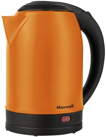 Чайник Maxwell MW-1002 1850 Вт зелёный оранжевый жёлтый 1.7 л —