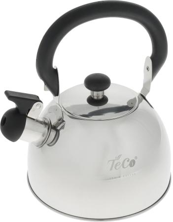 119-TC Чайник TECO  (2,0 л. со свистком,нерж.сталь стали)нержавеющая сталь.Свисткок.