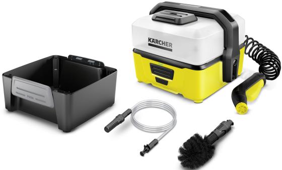 

Минимойка Karcher OC 3 Adventure, давление пара 4 бар, набор насадок, аккумулятор