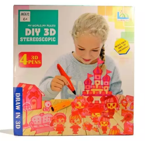 

Набор 3D ручки LeiMengToys Набор 3D ручки Stereoscopic 5 предметов