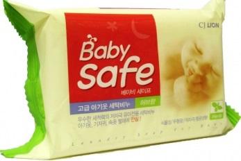 Мыло для стирки детского белья CJ Lion "Baby Safe" с экстрактом восточных трав 190 г