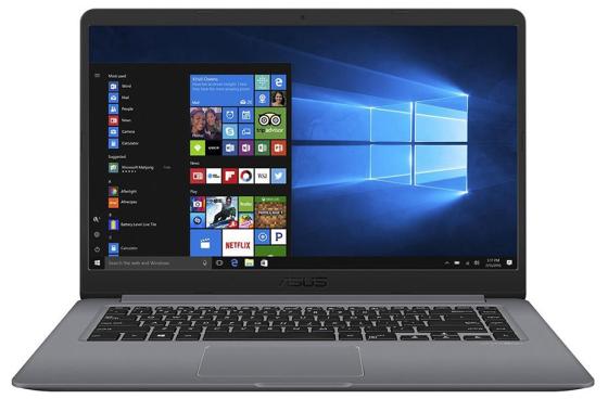 

Ноутбук ASUS VivoBook S15 S510UN-BQ193T 15.6" 1920x1080 Intel Core i3-7100U 1 Tb 6Gb nVidia GeForce MX150 2048 Мб серый Windows 10 Home 90NB0GS5-M05100