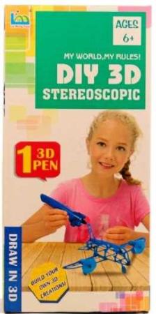 

Интерактивная игрушка LeiMengToys Stereoscopic от 6 лет голубой LM333-3D