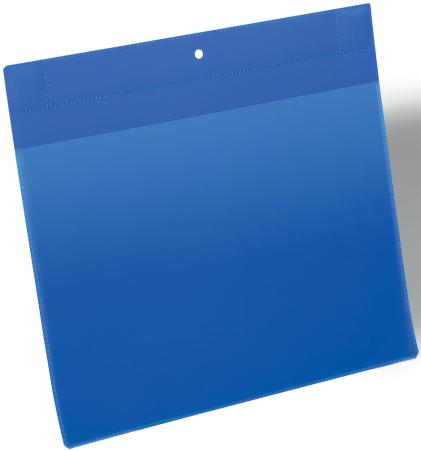 Карман для маркировки с магнитным креплением, A5 горизонтальный, цвет- синий