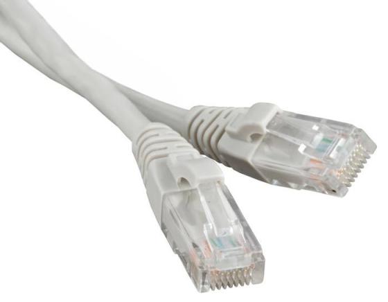 

Патч-корд RJ45 - RJ45, 4 пары, UTP, категория 6, 0.5 м, серый, LSZH, LANMASTER LAN-PC45/U6-0.5-GY