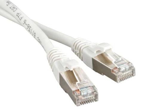 

Патч-корд RJ45 - RJ45, 4 пары, FTP, категория 5е, 0.5 м, белый, LSZH, LANMASTER LAN-PC45/S5E-0.5-WH