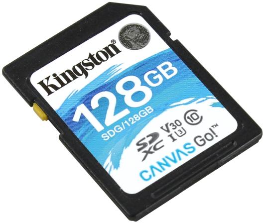 Флеш карта SDXC 128Gb Class10 Kingston SDG/128GB Canvas Go