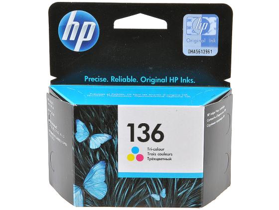Картридж HP C9361HE №136 для DJ 5443 цветной 170стр