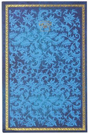 Телефонная книга 7БЦ с магнитным клапаном, синяя, с выруб.,лин.,ляссе,192с.,разм.130*210мм