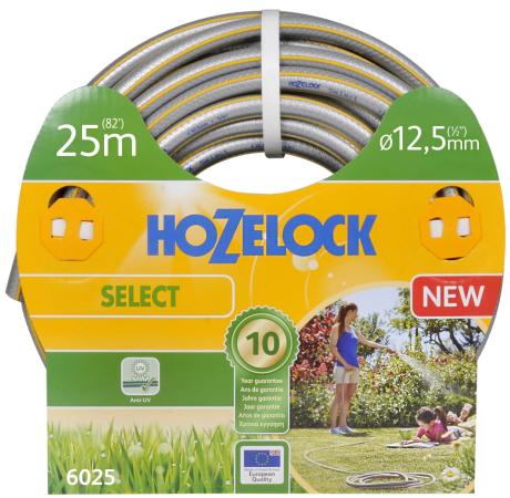 

Шланг HOZELOCK 6025 SELECT 25м 1/2 пвх армированный