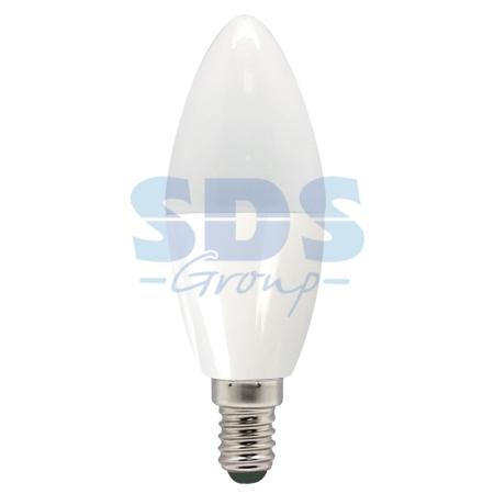 

Лампа LED C37 E14, 3W 3000K 220Lm 220V PREMIUM Lamper