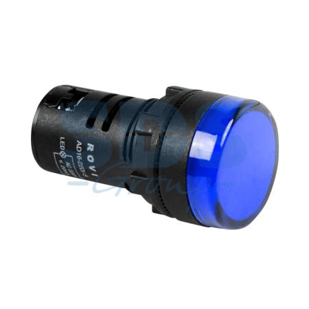 Индикатор O30  220V  синий LED  REXANT