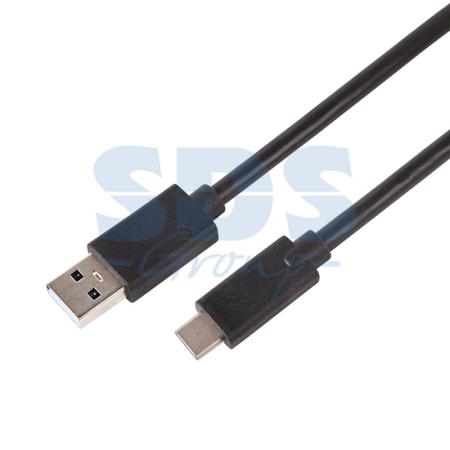 Шнур Type-C USB 2.0 1м REXANT 18-1881 круглый черный